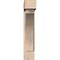 Ekena Millwork Thorton Block Smooth Bracket w/ Offset Brace, Douglas Fir, 7 1/2"W x 28"D x 40"H BKT0806X28X40THR05SDF - alternate 4
